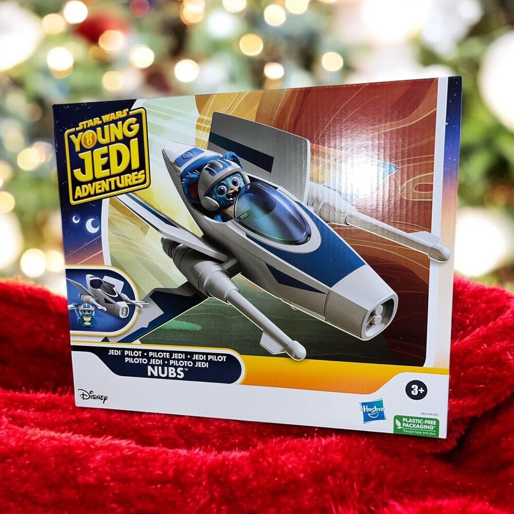 Star Wars Young Jedi Adventures Nubs and Jedi Pilot Vehicle Set